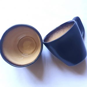 Brown Coffee Mug Duo Set